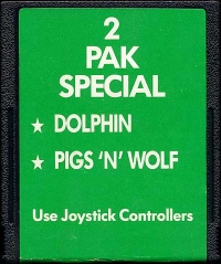 2 Pak Special:  Dolphin / Pigs 'n' Wolf Box Art