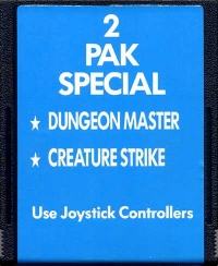 2 Pak Special:  Dungeon Master / Creature Strike Box Art