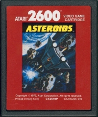 Asteroids (1988) Box Art