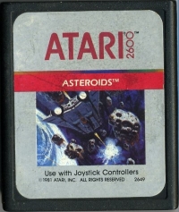 Asteroids Box Art