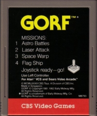 Gorf [CA] Box Art