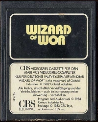 Wizard of Wor [DE] Box Art