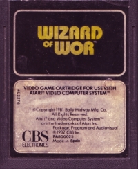 Wizard of Wor [ES] Box Art