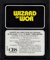 Wizard of Wor [FR] Box Art