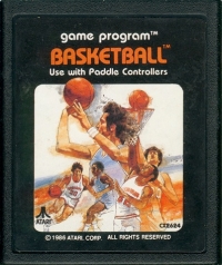 Basketball (gray box / 1986) Box Art