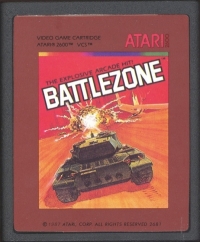 Battlezone (brown label) Box Art