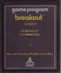 Breakout (CX-2622-P) Box Art