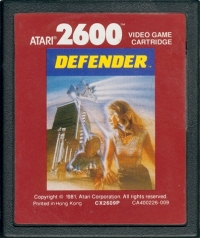 Defender (red box) Box Art