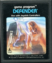 Defender (1985) Box Art