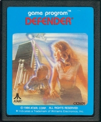 Defender (1987) Box Art