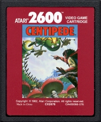 Centipede (1987 / red label) Box Art