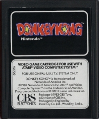 Donkey Kong (4L1700) Box Art