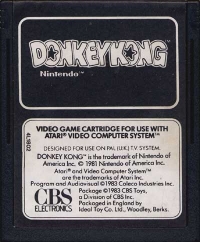 Donkey Kong (4L1802) Box Art