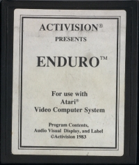 Enduro (white label) Box Art