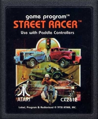 Street Racer (picture label) Box Art