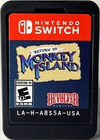 Return to Monkey Island [CA] Box Art