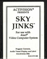 Sky Jinks Box Art