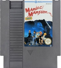 Maniac Mansion Box Art