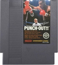 Mike Tyson's Punch-Out!! (Round Seal) Box Art