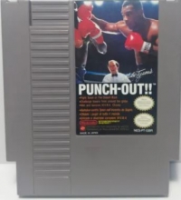 Mike Tyson's Punch-Out!! (Oval Seal) Box Art