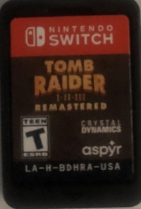 Tomb Raider I–III Remastered Box Art