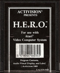 H.E.R.O. (black label) Box Art