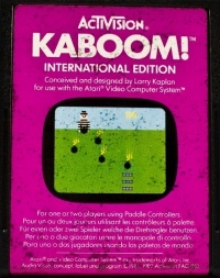 Kaboom! - International Edition (EAG-010) Box Art