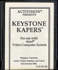 Keystone Kapers (EAX-025-04I) Box Art