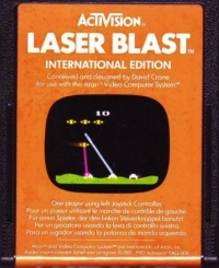 Laser Blast - International Edition (EAG-008) Box Art