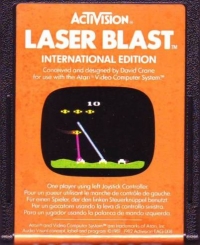 Laser Blast [DE] Box Art