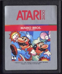 Mario Bros. (silver box / 1987) Box Art