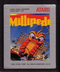 Millipede (1987 / grey box) Box Art