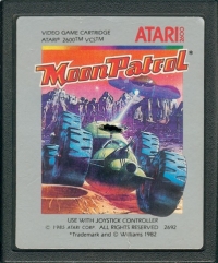 Moon Patrol (1985) Box Art