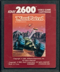 Moon Patrol (1988) Box Art