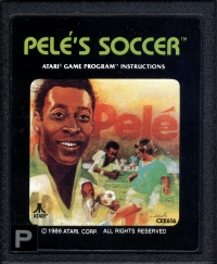 Pelé's Soccer (1986) Box Art