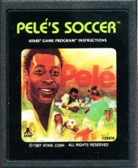 Pelé's Soccer (1987) Box Art