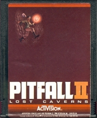 Pitfall II:  Lost Caverns [DE] Box Art