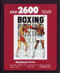 RealSports Boxing (Made in China / CA400225-135) Box Art