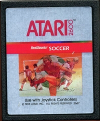 Football RealSports Soccer (1983) Box Art