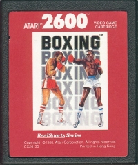 RealSports Boxing (Printed in Hong Kong) Box Art