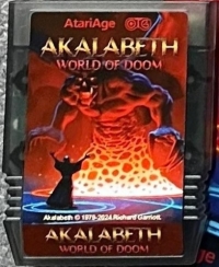 Akalabeth: World of Doom Box Art