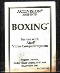 Boxing (EAG-002-04I) Box Art