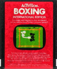 Boxing - International Edition (EAG-002) Box Art