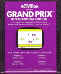 Grand Prix - International Edition [DE] Box Art