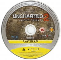 Uncharted 2: Among Thieves - Platinum Box Art