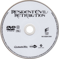 Resident Evil: Retribution (DVD) [NO] Box Art