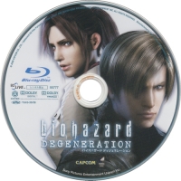 Biohazard: Degeneration (BD / Sample) Box Art