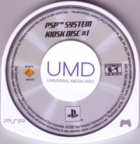 PSP System Kiosk Disc #1 Box Art