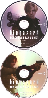 Biohazard: Degeneration Original Soundtrack (red label) Box Art