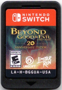 Beyond Good & Evil: 20th Anniversary Edition Box Art